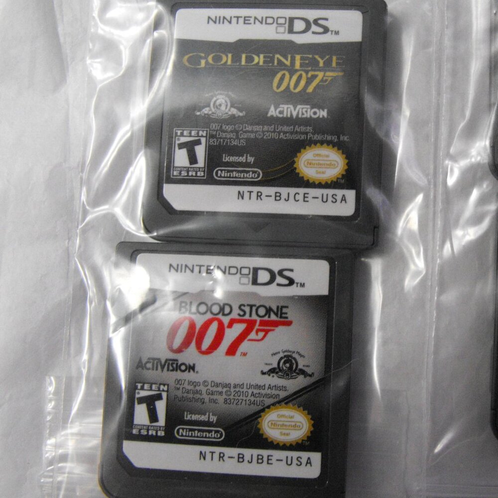 Nintendo DS Games 007 Blood Stone & Golden Eye